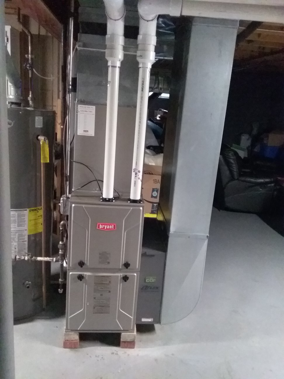 furnace installation